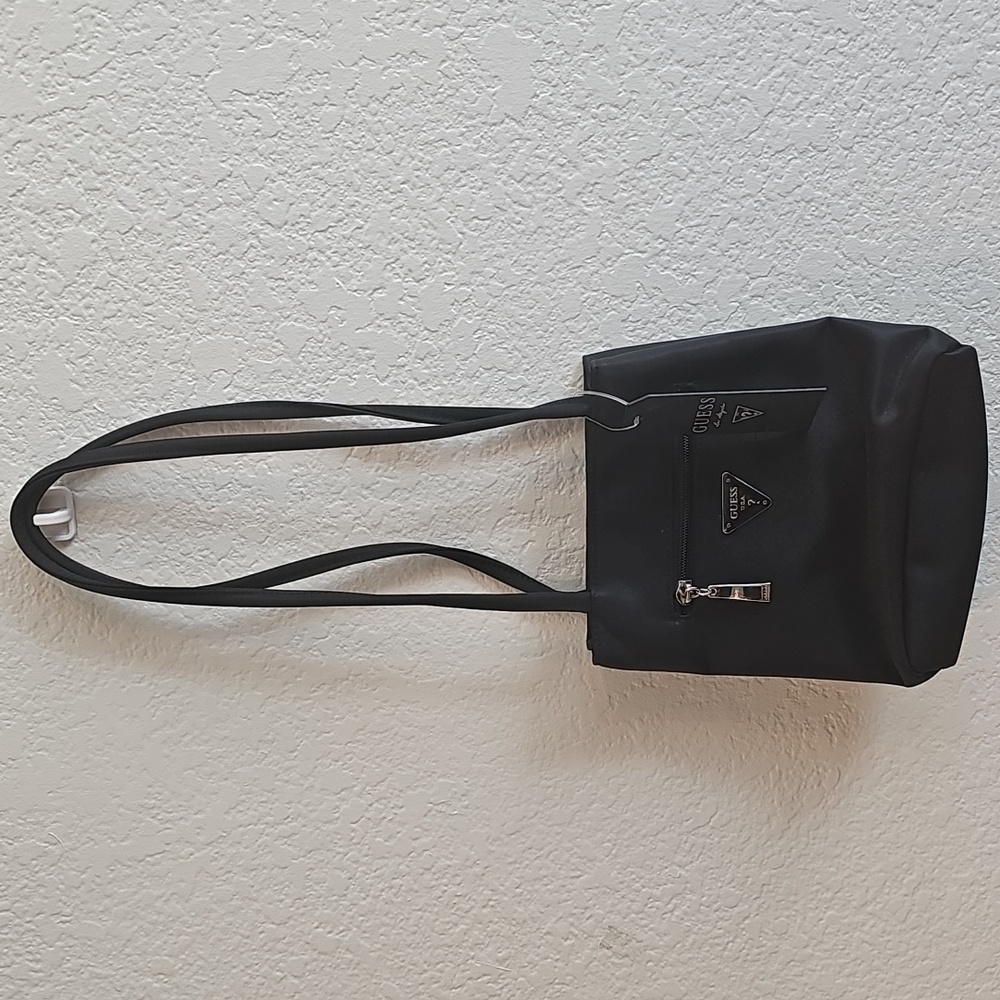 Guess Black Tote with Dual Straps